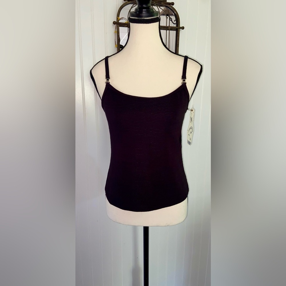 Christina Black Tankini 12/34 NWT